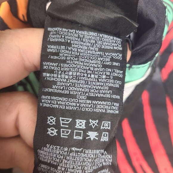 Hurley Mens 33 Board Shorts Swim Trunks Hawaiian Beach‎ Palm Tree Ocean Surf - Picture 5 of 12